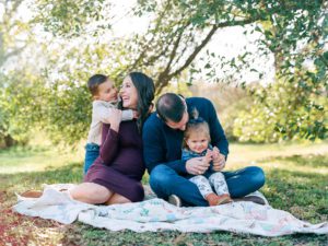 natural family portrait in college station texas